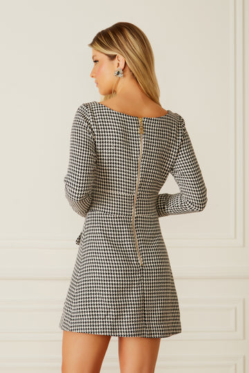 FABULOUS AGILITÀ - Vestido Curto Alice Off White - Inverno 22